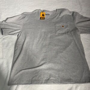 Carhartt Men's Heather Gray Short Sleeve Tee